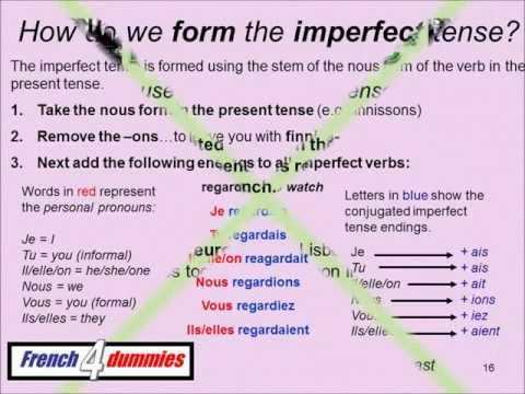 French Lesson 67 - Learn French Compound Past Tense - P... | Doovi