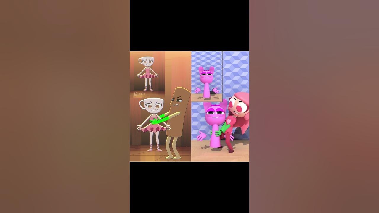 Watch 2 videos separately My Version vs Original (Brainrot Animation)