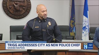 New GRPD chief promises to work hard, lead with compassion