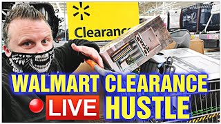 WALMART HIDDEN CLEARANCE! LIVE STREAM HUSTLE ON YOUTUBE!