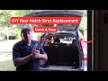 Replace The Rear Hatch Lift Struts 2007-2011 Honda CRV