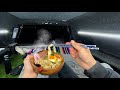 Cooking Gourmet A5 Udon out of my Truck - camping meal