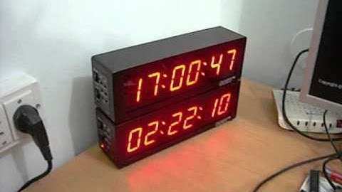 COSYCOM TIME/DATE LED CLOCK DISPLAY