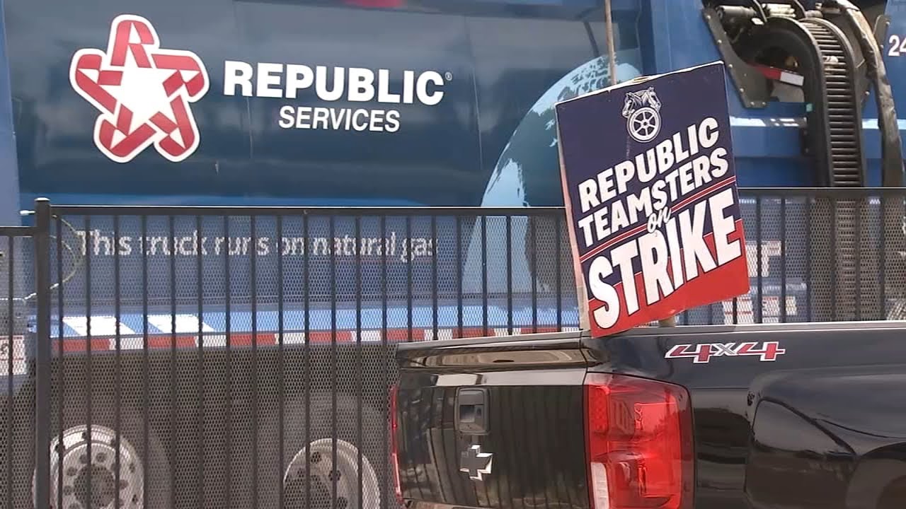 Republic Services, union reach deal, ending garbage pickup strike