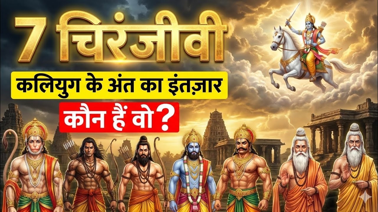 सात चिरंजीवी: कौन हैं ये अमर महापुरुष और कहां हैं आज भी जीवित?#mahabharat 