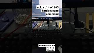 nokia c1 ta-1165 hard reset no command