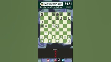 #121 Daily Chess Puzzle [mate in 2 moves] Checkmate