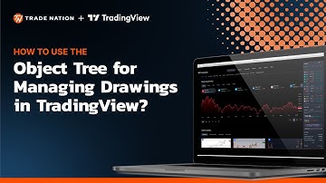 How to use the Object Tree for Managing Drawings in TradingView?