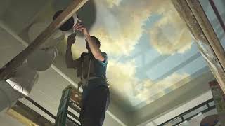 Cloud Ceiling In Gold Color Scheme by muraljoe 1,693 views 11 days ago 1 minute, 18 seconds