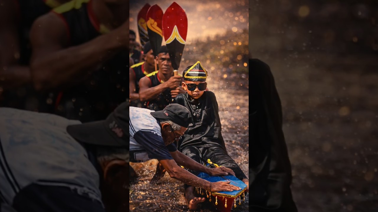 Magic!! The Pawang Ritual of the Pacu Jalur Tradition unites the power of the universe #pacujalur