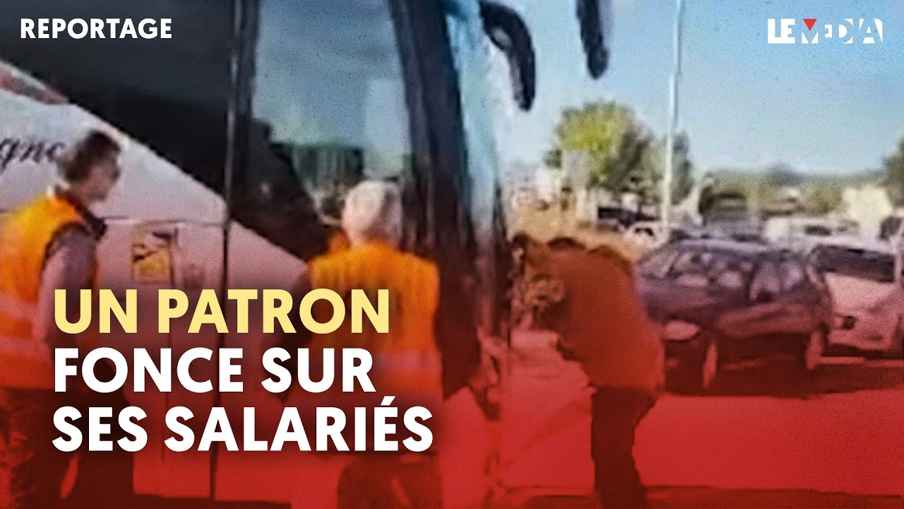 IL FONCE SUR DES GRÉVISTES : L’ACTE TERRIFIANT D’UN PATRON CONTRE SES SALARIÉS