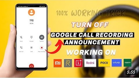 Call Recording Announcement Turn off😱Google Voice🤐Call Recording🔥kase kare/Vivo,Redmi,Realme,oppo#1k