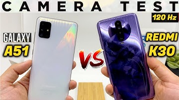 Galaxy A51 vs Redmi K30 (Poco X2) Camera Comparison! (Design ,Display, Speaker Test)