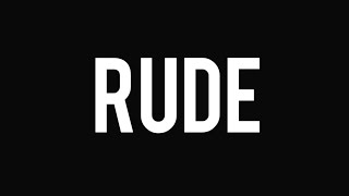 Vignette de la vidéo "Magic! - Rude (Lyrics)"