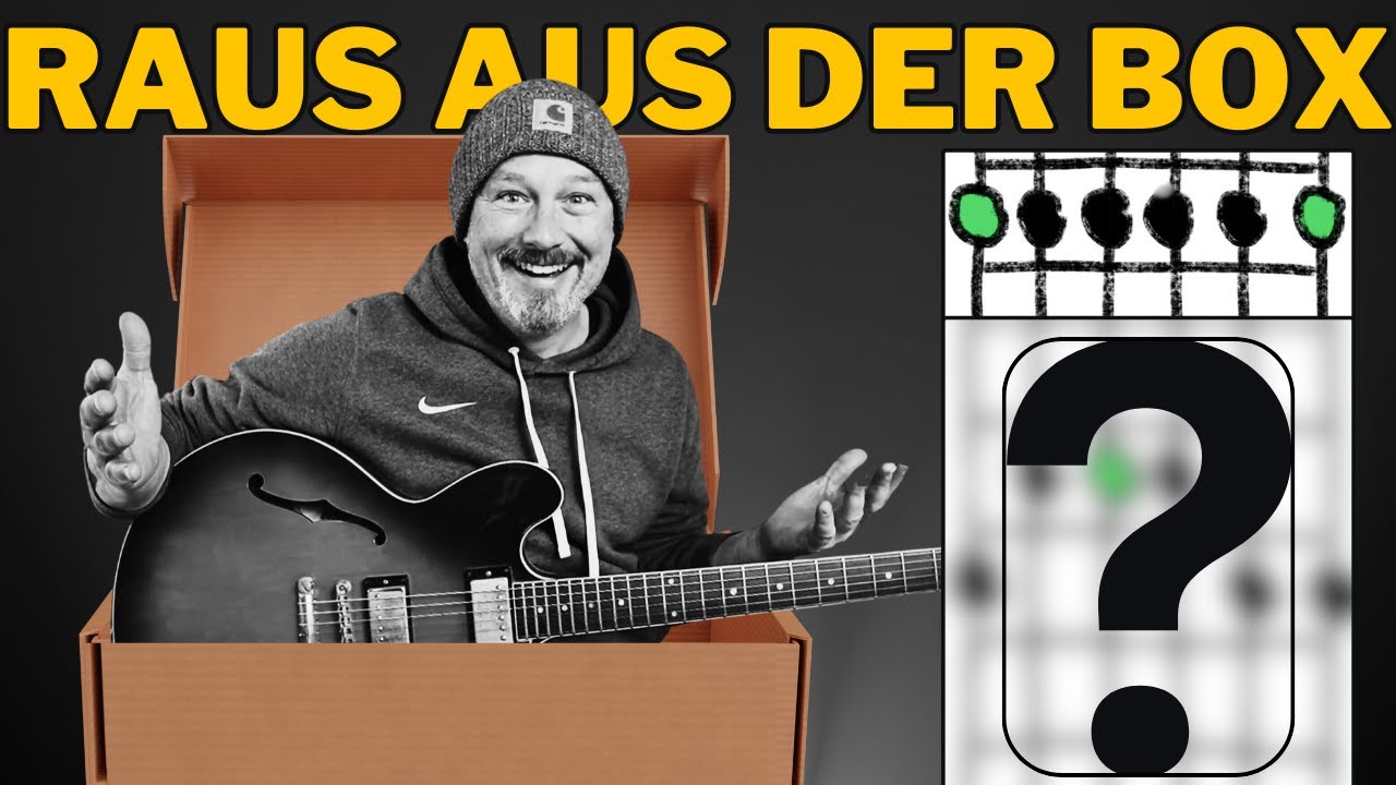 Pentatonik Box ➠ Befreie Dich mit diesem Trick!