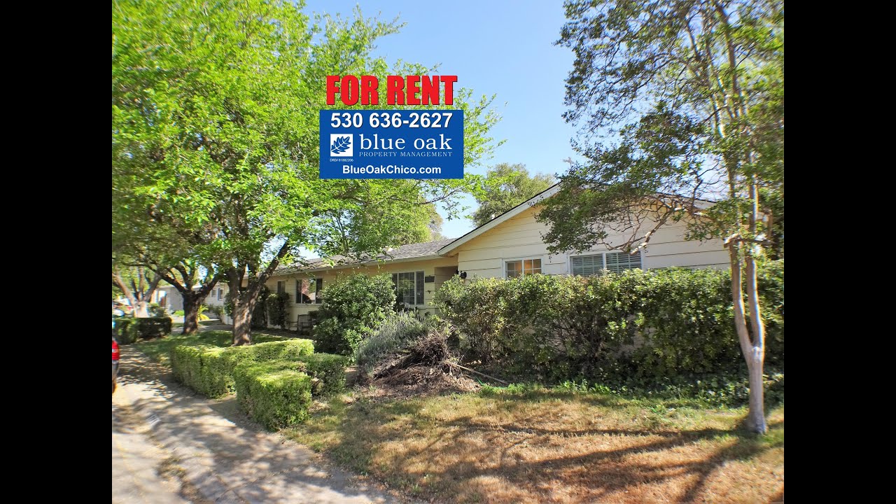 Chico Homes for Rent 4BR/2BA by Chico Property Management YouTube