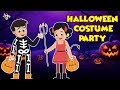 Halloween Costume party | Animated Stories | English Cartoon | Moral Stories | PunToon Kids