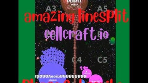 Amazing linesplit in cellcraft.io