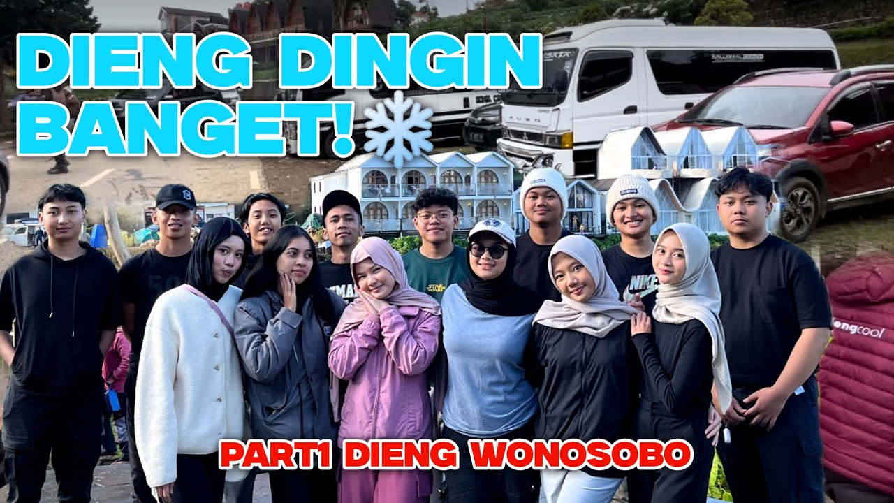 BUKAN MAEN ANAK SMA SEWA ELF 2HARI & SEWA VILLA ⁉️ DIENG MEMBLUDAK & DINGINNYA MINTA AMPUN ‼️