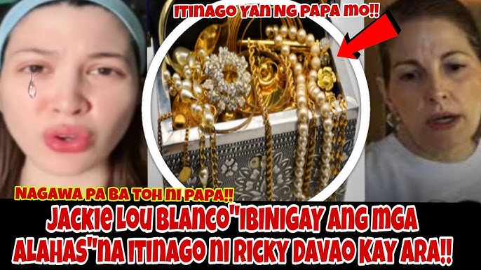 JACKIE LOU BLANCO!!IBINIGAY NA ANG MGA ALAHAS NA ITINAGON NI RICKY!!ARA  NAPAHAGOLGOL!!