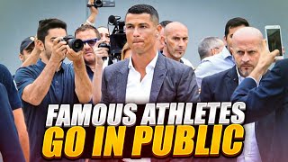 When Famous Athletes Go In Public