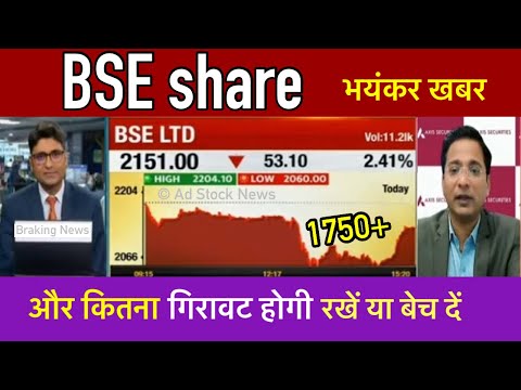 BSE LTD share latest news,hold or sell ? Bse share analysis | Bse ltd share target