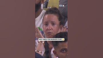 How we feeling Dodger fans? #MLB #Dodgers #Sad