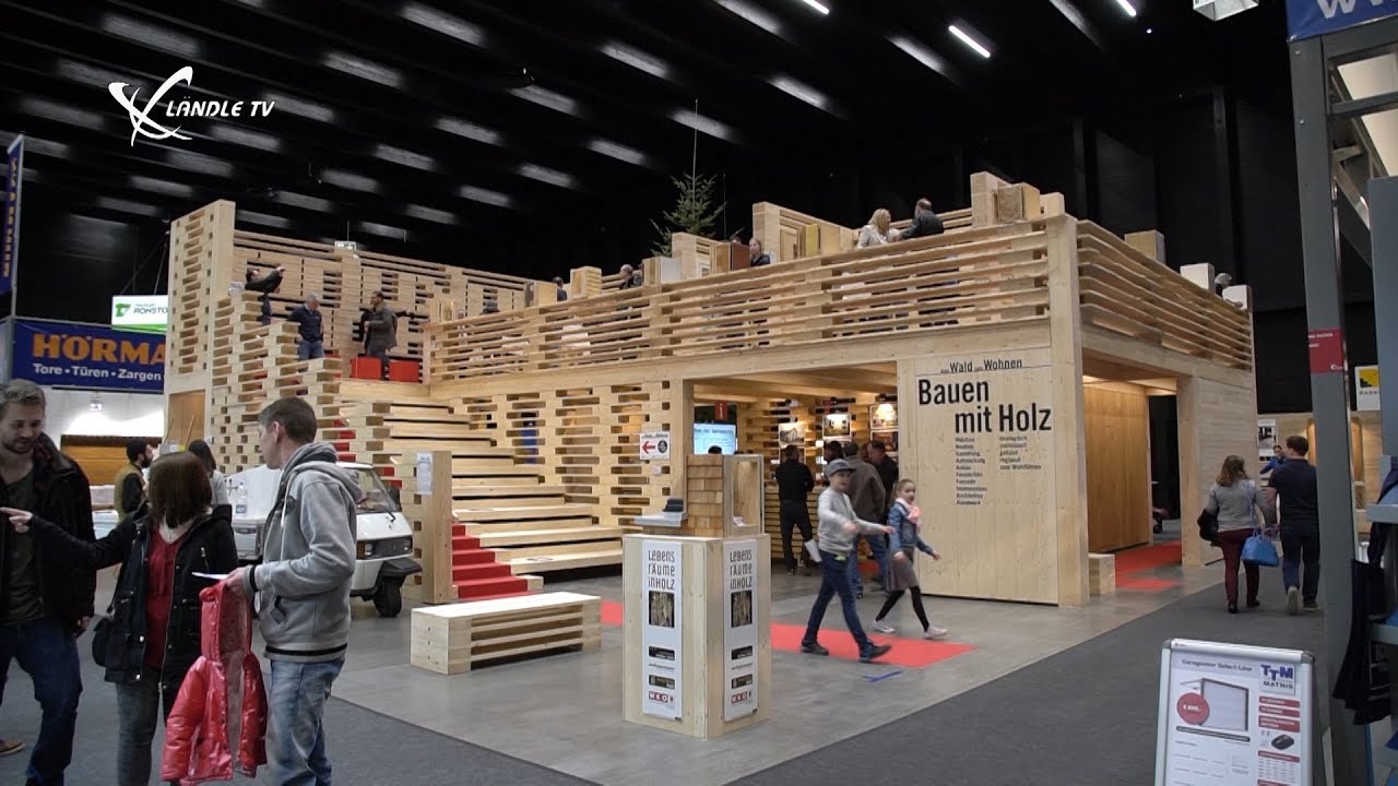 Vorarlberger Holzbaukunst auf der com:bau in Dornbirn