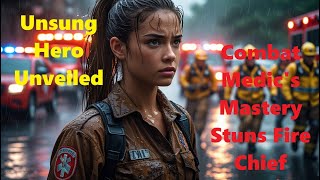 Unsung Hero Unveiled: Combat Medic's Mastery Stuns Fire Chief in Crisis