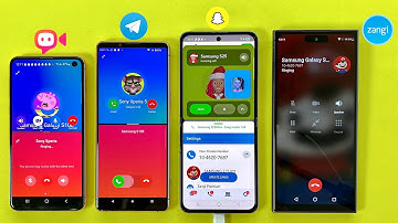 Incoming & Outgoing Call Social Networking JusTalk, Telegram, SnapChat, Zangi on Samsung,Sony Xperia