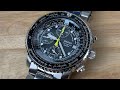 Seiko sna411 flightmaster chronograph