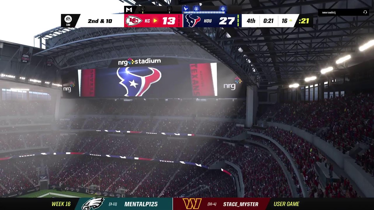 Texans Chiefs 2025 W16 Supreme YouTube