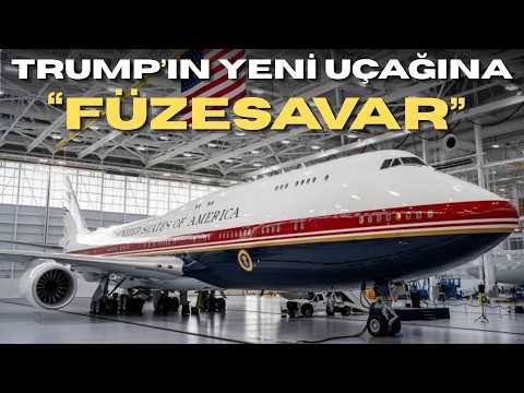 Trump'ın yeni uçağına "füzesavar" sistem
