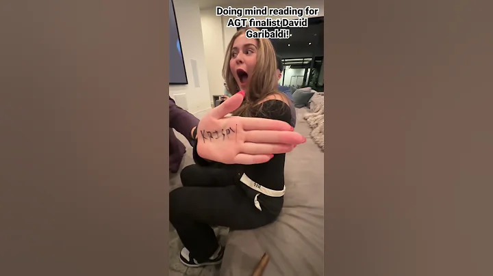 Impossible mind reading for celebrity David Garibaldi at New Year’s Eve party! #best