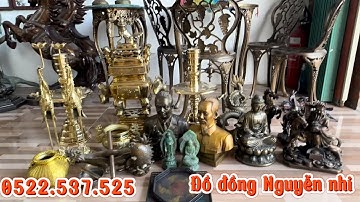 Ngày 8/1 Bộ Lư đào _ Tượng Bác Hồ Bác giáp _ Tượng đá _  #đồcổ #đồđồng#đồđồngNguyễnNhi