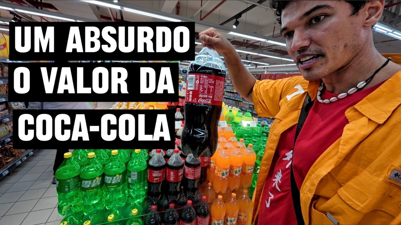 Investiguei um Supermercado na China - A Diferença é Absurda!