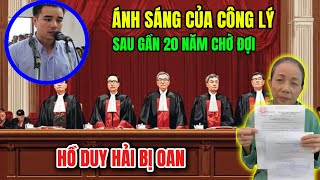 Download Lagu Bản Án Gần 20 Năm Không Thể Thi Hành Án, Đến Lúc Giải Oan Cho Hồ Suy Hải, Ánh Sáng Cuối Đường Hầm MP3