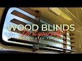 SIMPLE.SHADES | DIY WOOD BLINDS | A step-by-step tutorial on how to build and install wood blinds!