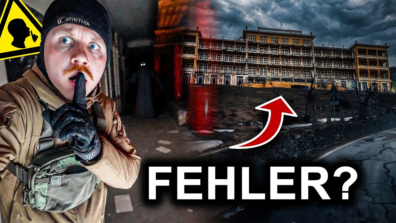 IRGENDWAS STIMMT NICHT! VERLASSENES SANATORIUM VON 1900! 
