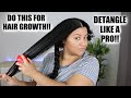 My Pre Poo Routine For Natural Hair Growth!