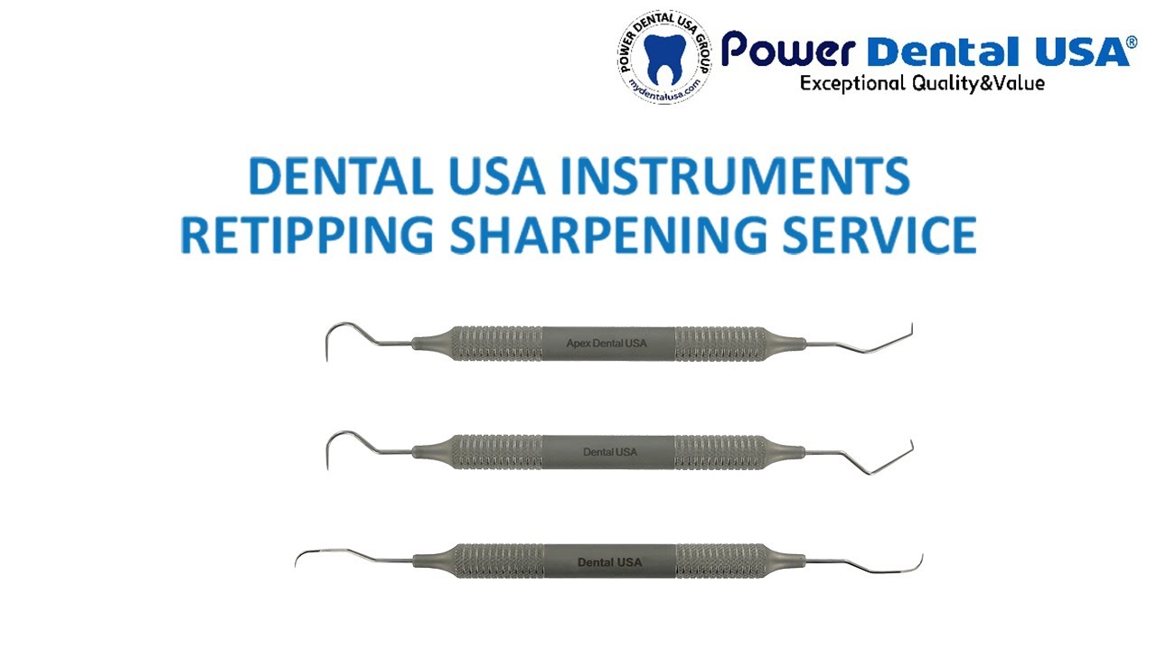 Dental USA Instruments Retipping Sharpening Service