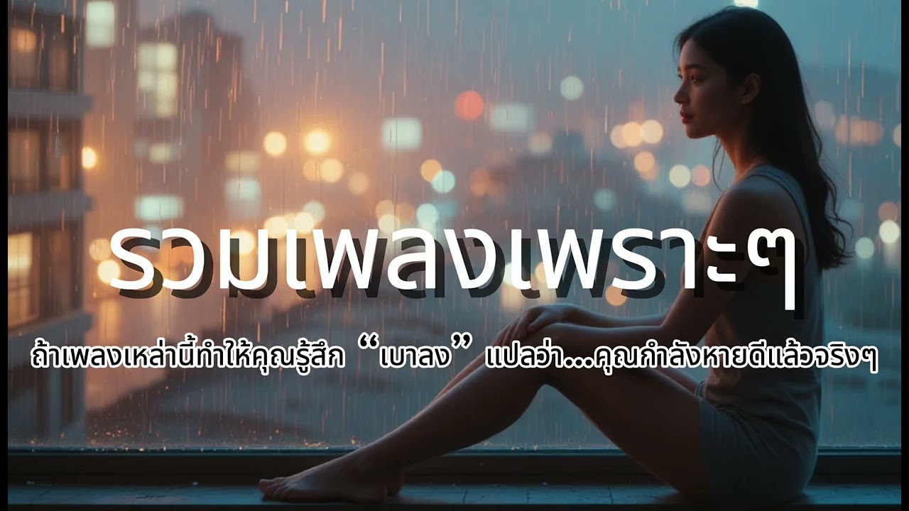 รวมเพลงเพราะๆ ฟังสบายๆ ถ้าเพลงเหล่านี้ทำให้คุณรู้สึก “เบาลง”แปลว่า…คุณกำลังหายดีแล้วจริงๆ No.148