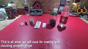 How to make propolis tincture and how to check If propolis is real? | Propolis drops | Apigard