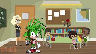Manic The Hedgehog In How To Eat Healthy Reupload