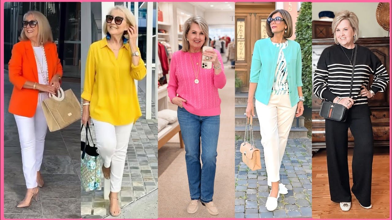 Natural Older Women OVER 50 60 70 | New Trends Fashion For Women |Spring/Summer Fall Fashion 2026