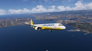 FS24: FSLabs Cebu Pacific A321neo Mactan–Cebu International CEB to Clark International Airport CRK