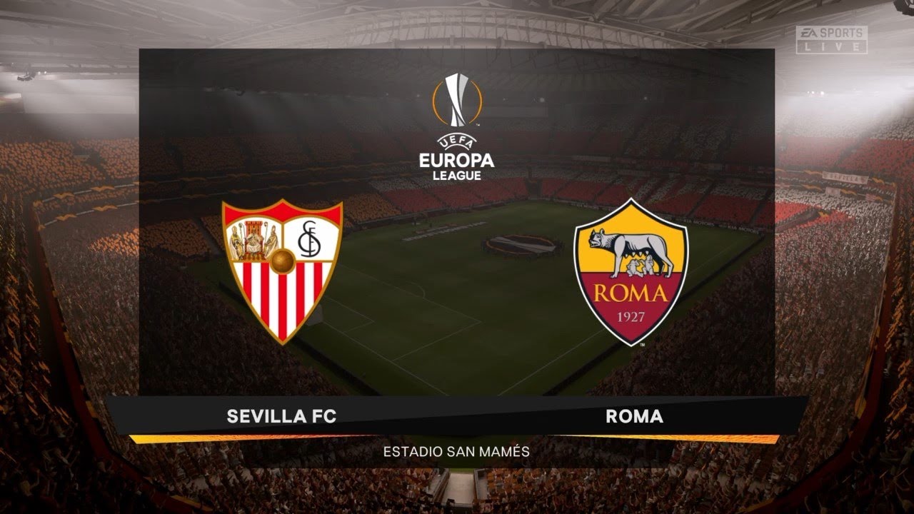 Fifa 20 Europe Uefa Europa League 1 8 Sevilla Vs Roma Ramon Sanchez Piz Europa League Sevilla Fifa 20 [ 720 x 1280 Pixel ]