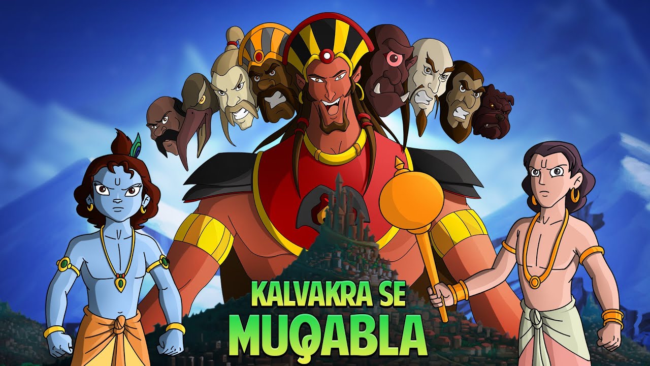 Krishna aur Balram   Kalvakra Se Muqabla  Adventure Videos for Kids  Cartoon Videos