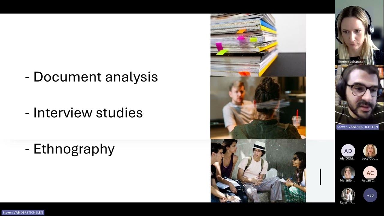 CSI Open Seminar: Steven Vanderstichelen