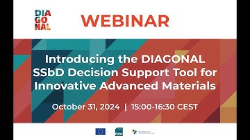 Webinar: DIAGONAL SSbD Decision Support Tool